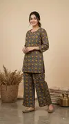 K 1194 by Naisha Cotton Printed Co Ord Set Collection